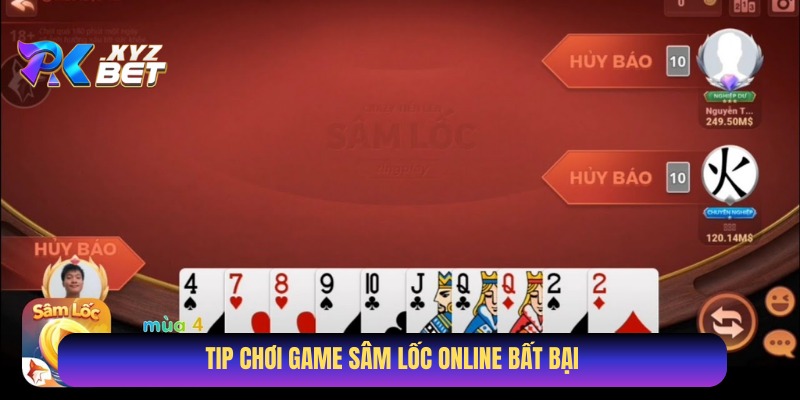 Mẹo hay chơi game Sâm Lốc online trúng lớn 